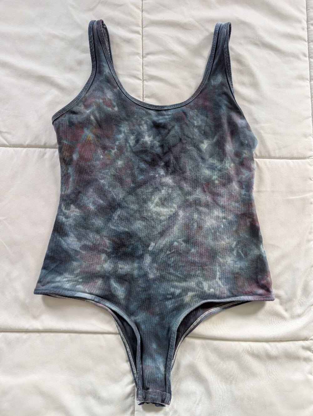 Women’s Tie-Dye Bodysuit - Multicolor